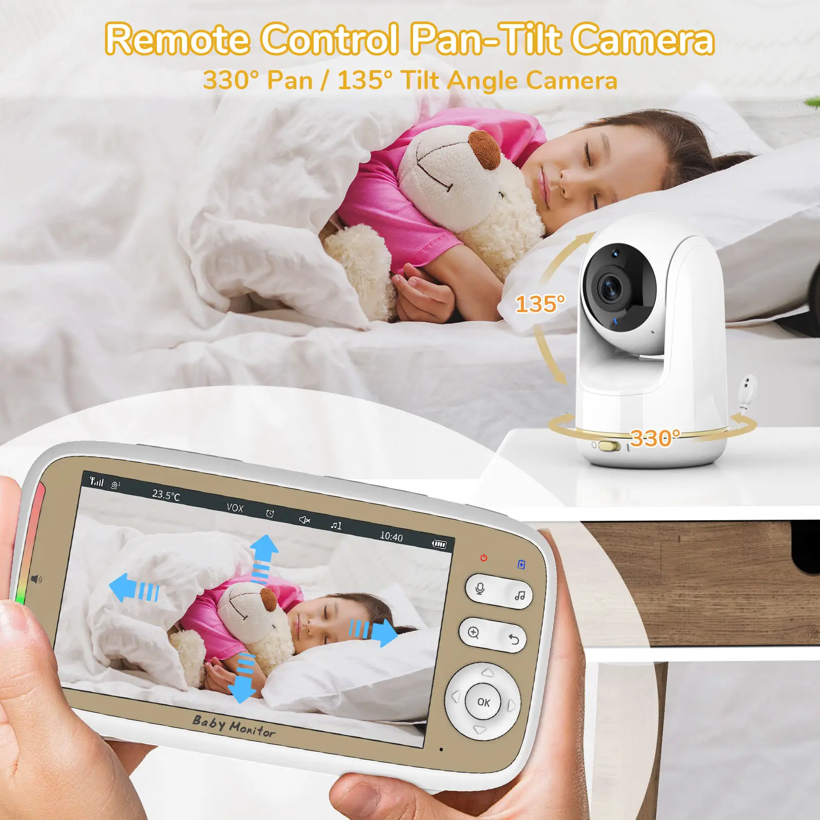 VB803 PRO Baby Monitor with 2p - Baby Products Video 评论和价格