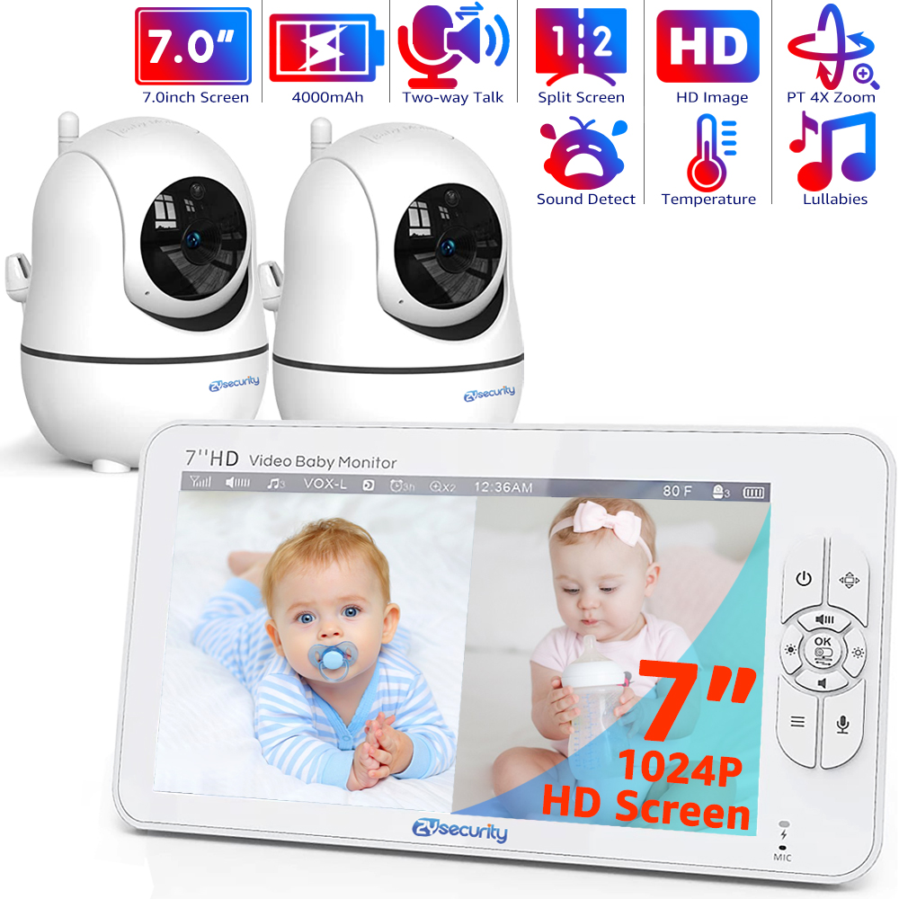 7.0 inch Video Baby Monitor HD - Baby Products Video 评论和价格