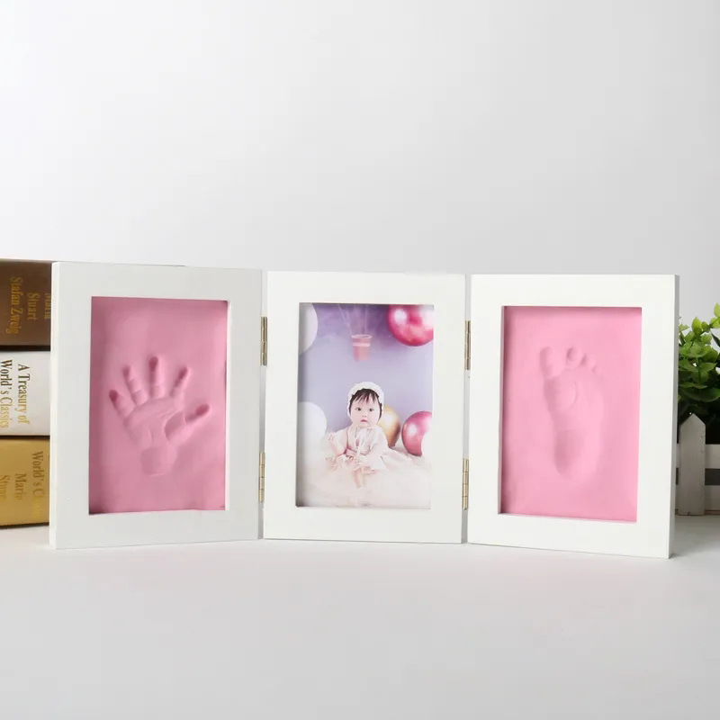 Newborn Baby Handprints and Fo - Baby Products Kit Set 评论和价格