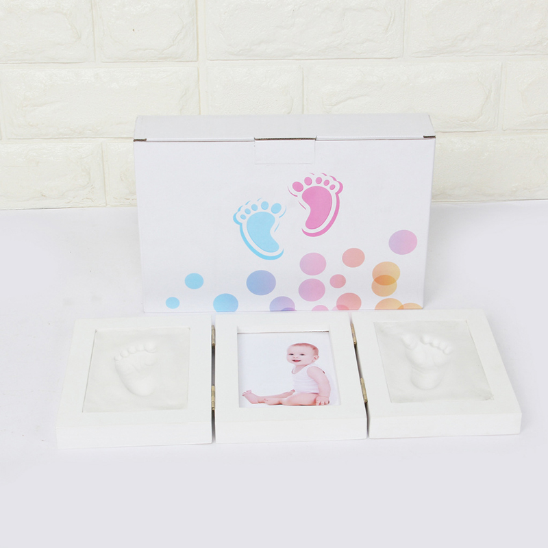Newborn Baby Handprints and Fo - Baby Products Kit Set 评论和价格