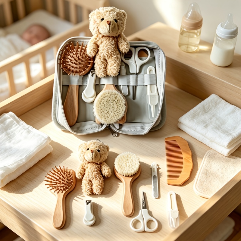 Portable wooden baby daily car - Baby Products Kit Set 评论和价格