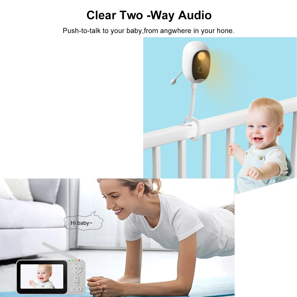 4.3-inch Intelligent Baby Moni - Baby Products Video 评论和价格