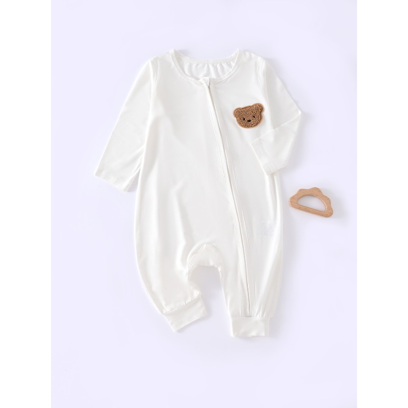 Bamboo Fiber Long-sleeved One- - Baby Products Sale 评论和价格