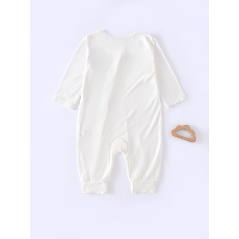 Bamboo Fiber Long-sleeved One- - Baby Products Sale 评论和价格