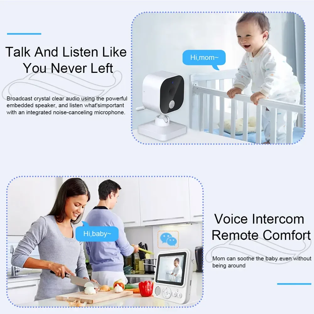 2.8 Inch Video Baby Monitor Wi - Baby Products Video 评论和价格