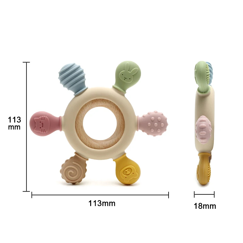 1pc Food Grade Baby Silicone T - Baby Products Application 评论和价格
