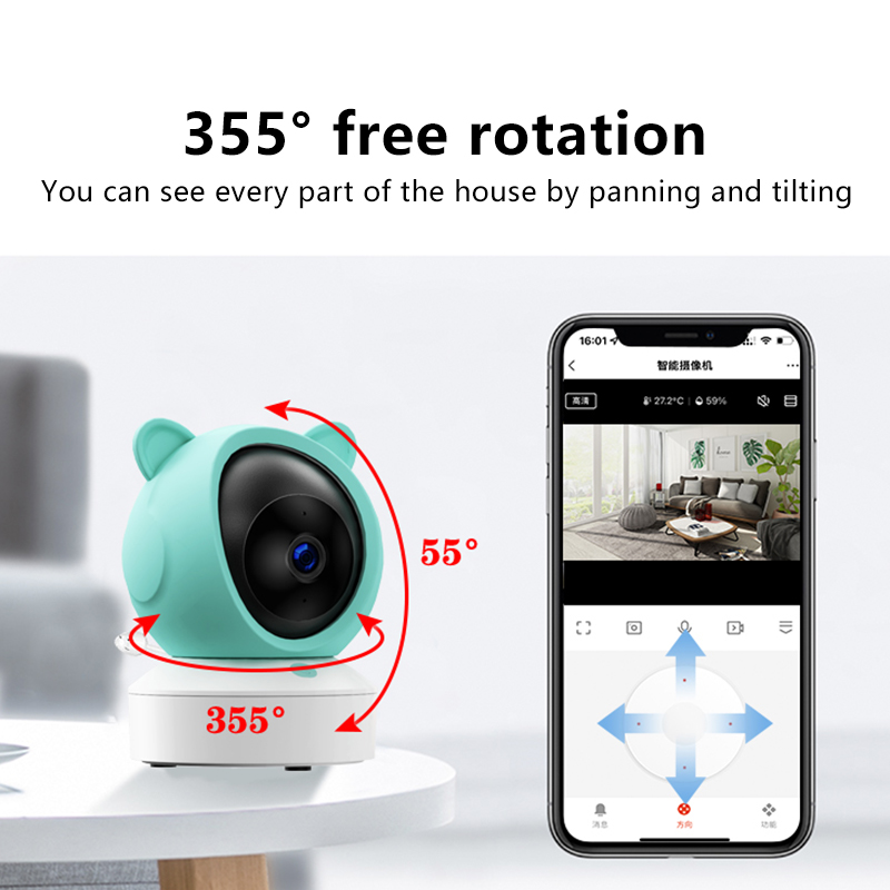 Danmini 1080P Baby Monitor Mob - Baby Products Video 评论和价格