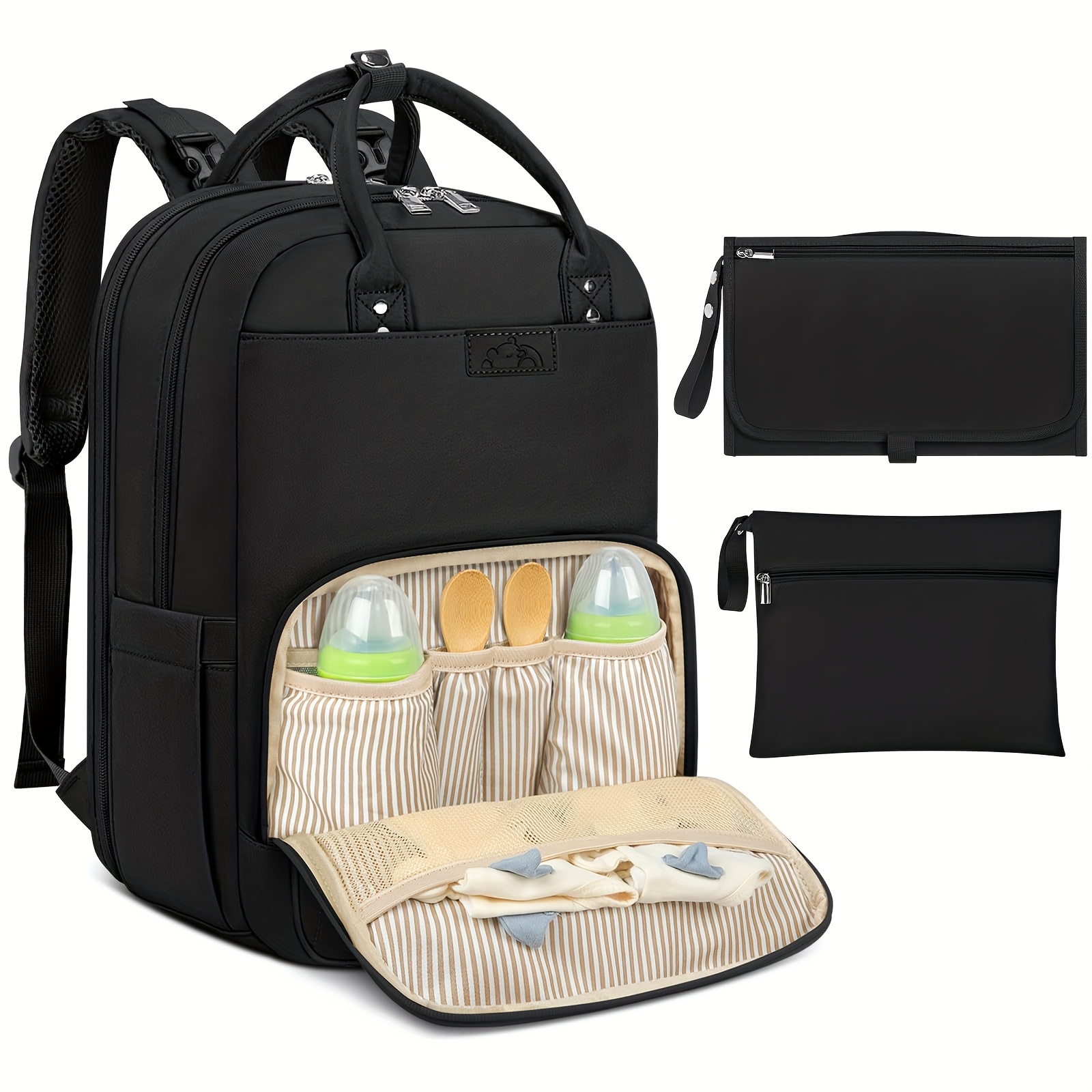 NEWHEY Changing Bag Backpack w - Diaper Changing Mat 评论和价格