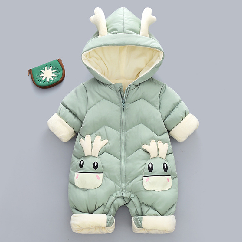 1-3Y Infant Thick Velvet Rompe - Baby Products Sale 评论和价格