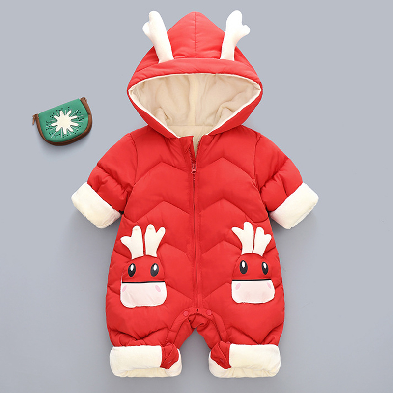 1-3Y Infant Thick Velvet Rompe - Baby Products Sale 评论和价格