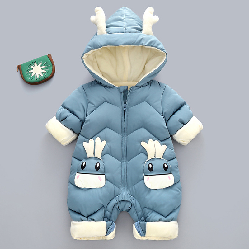 1-3Y Infant Thick Velvet Rompe - Baby Products Sale 评论和价格